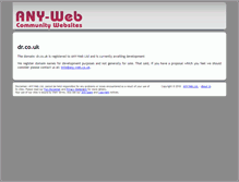 Tablet Screenshot of dr.co.uk