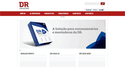 Desktop Screenshot of drsolucoes.dr.com.br